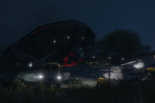 UFO Crash Site from Gunrunning Update [Menyoo]